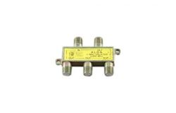 
			F-SPLIT 4WAY+K F-spliter 4WAY 5-900MHz (KOMPL) L