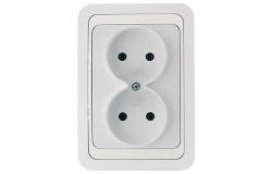 
			Socket Makel, MIMOZA,, white+white