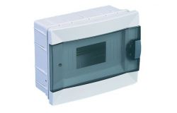 
			Distribution box Makel, 8-socket, IP40, recessed, with transp. door