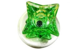 
			Armatūra dekoratīva G4, Vito, VT177, zaļš, stikls