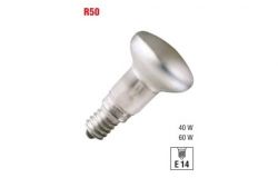 
			Лампочка накаливания R50, E14, рефлектор, 220V, 60W