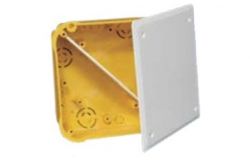 
			Junction box KOPOS KOLIN, For plasterboard, white, 115x115x45mm, with cover