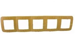 
			Frame Makel, LILLIUM, 5-socket, light wood
