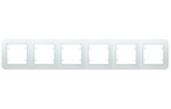 
			Frame Makel, LILLIUM KARE, 6-socket, white