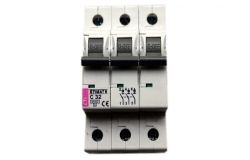 
			Circuit breaker ETI, 3C, 32A, 6kA