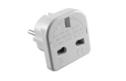 
			Adapter ANG-EUR, 7.5A, 250V, white