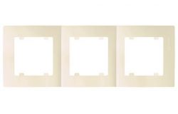 
			Frame Makel, LILLIUM KARE, 3-socket, cream