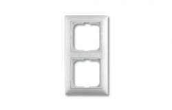 
			Frame ABB, Basic 55, (2CKA001725A1480), 2-socket, white