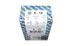 
			Mounting for round wires BP, KS, white, 8-12mm, 2.0x23mm, (100)