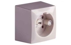 
			Socket ABL, 16A, 1-socket, Perilex, white, surface