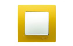 
			Frame Makel, LILLIUM KARE, 1-socket, yellow