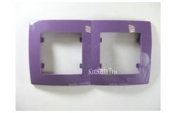 
			Frame Makel, LILLIUM KARE, 2-socket, dark purple