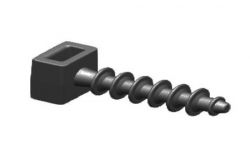 Dowel for screed BP, DS, black, 8x40mm, (10), (blister)  