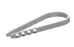 
			Dibel-clamp BP, DA, white, 3-13mm, (10), (blister)