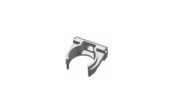 
			Clamp for pipes BP, gray, 20mm, (50)
