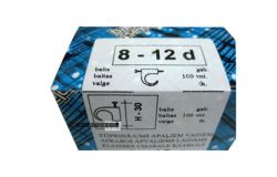 
			Stiprinājums apaļiem vadiem BP, KS, balts, 8-12mm, 2.0x30mm, (100)