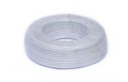 
			Cable, H03VVH2-F OMY(BVV-LL), 2x2.5, white, (100m)