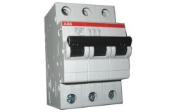
			Circuit breaker ABB, 3C, 6A, S200