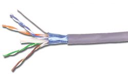 
			PC cable, FTP cat5e, 4x2x0.5, white, (305m)