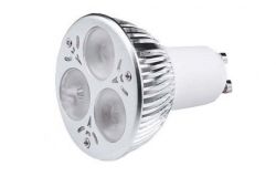
			Spuldze GU10, LED, Brillight, GU10, 220-240V, 3W, 240lm, 3000K, 120*, IP20