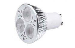 
			Bulb GU10, LED, Brillight, GU10, 220-240V, 3W, 240lm, 3000K, 120*, IP20