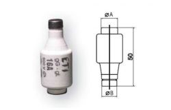 
			Fuse E27, ETI, 20A, DII, 500V, gG