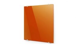 
			Дизайн-радиаторы Teploluks, Flora, 160W, оранжевый, 600x600mm, стекло, с креплением