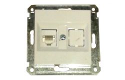 
			Socket Makel, KAREA, DATA, (mechanism), white