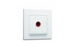 
			Socket Makel, KAREA, TV, (mechanism), white, through