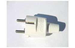 
			ABL grounding plug 16A white PVC (1418080)