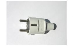 
			ABL plug, earthed 16A gray PVC (1418060)