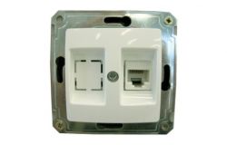 
			Socket Makel, KAREA, DATA, (mechanism), white, (blister)