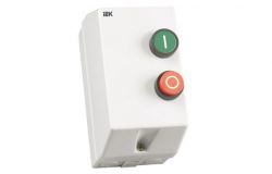 
			Contactor with housing IEK, 12A, 3P, 220V, IP54