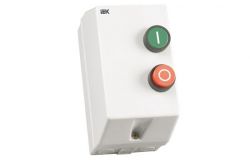 
			Contactor with housing IEK, 18A, 3P, 220V, IP54