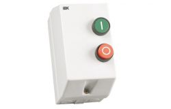 
			Contactor with housing IEK, 18A, 3P, 380V, IP54