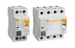 
			Power leakage switch IEK, 25/0.1A, 4P, AC, 400V, 6kA