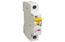 
			Circuit breaker IEK, 1C, 6A, 6kA