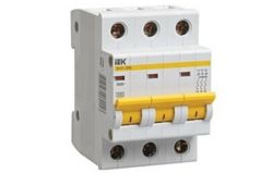 
			Circuit breaker IEK, 3C, 63A, 6kA