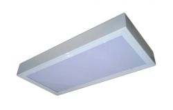 
			Panelй LED, EVG, 2x18W, mat., v/a