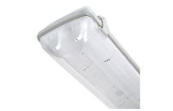 Body LED, Brillight, 2xT8, IP65, double-sided, L1200mm, ABS+PS, 220-240V  