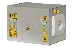 
			Box with lowering transformer IEK, 21-2A, 220-12V, 250W, IP30