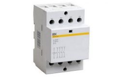 
			Kontaktors moduļu IEK, 25A, 4P, 400V, IP20