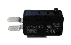 
			Microswitch 14A, 250V, VT16001C, (10)
