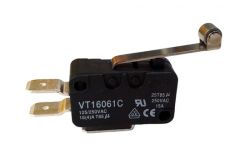 
			Микропереключатель 14A, 250V, VT16061C, L12mm, (10)