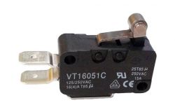
			Микропереключатель 14A, 250V, VT16051C, L26mm, (10)