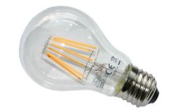 
			Filament bulb A60, E27, LED, Brillight, 185-265V, 6W, 650lm, 2700K, 360*