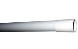 
			Установочная гладкая труба EVOEL SL, серый, D16mm, L1m, ПВХ, (1m)