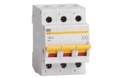 
			Load switch IEK, 100A, 3P, 400V