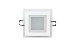 
			Panel LED, Brillight, 6W, 450lm, 3000K, square, recessed, L95mm, glass, H35mm, 220-240V