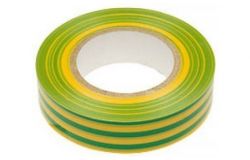 
			Adhesive tape IEK, yellow + green, 0.18x19mm, L20m